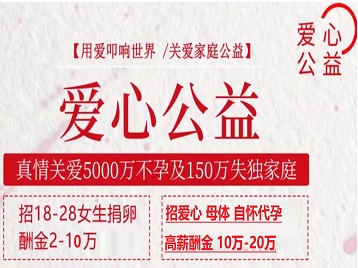 塔河捐卵助孕生子 爱心志愿者招募